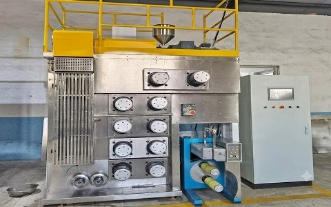 Lab scale Polypropylene / Pet Fiber Machine